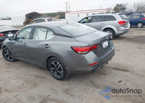 2025 Nissan Sentra Sv из США, поврежденный, VIN 3N1AB8CV7SY410522